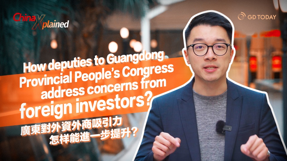 China Xplained | How deputies to Guangdong Provincial People's Congress address concerns from foreign investors?