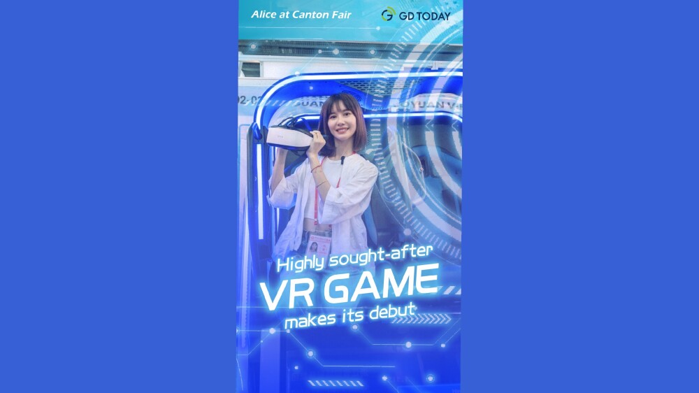 Alice at Canton Fair 2 | Highly sought-after VR game makes its debut