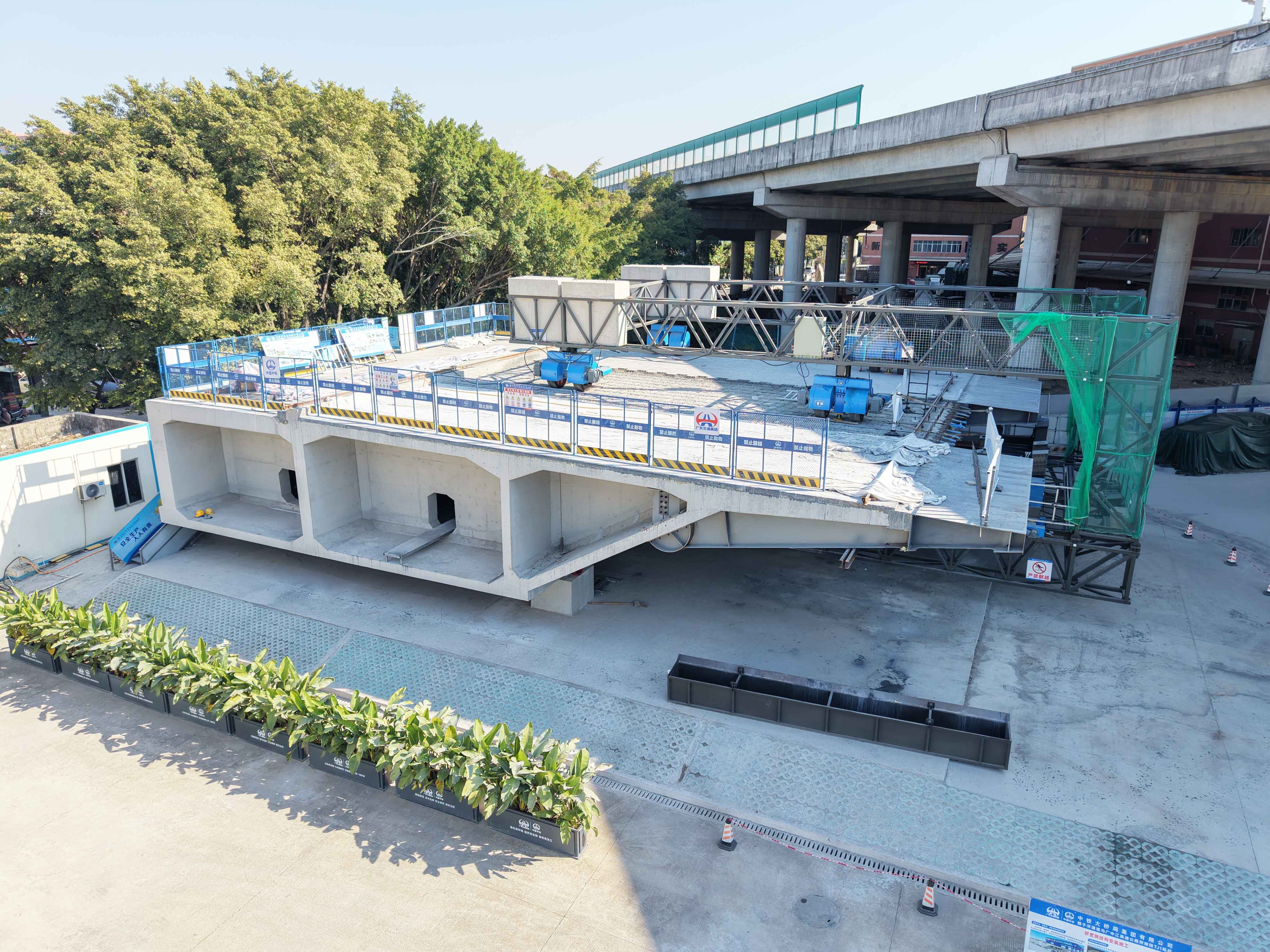 1:1实体模型模拟施工