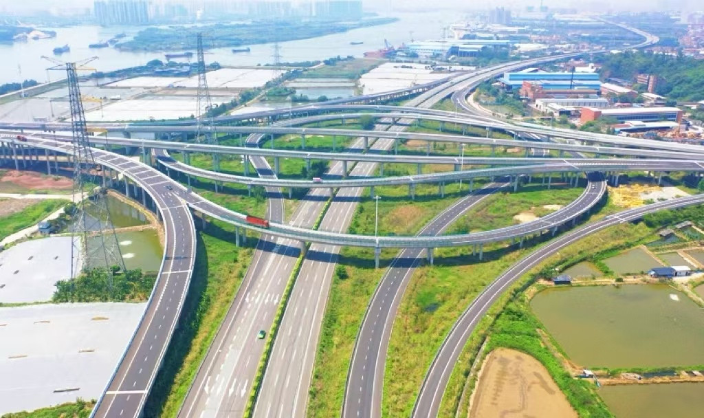 施工现场航拍图