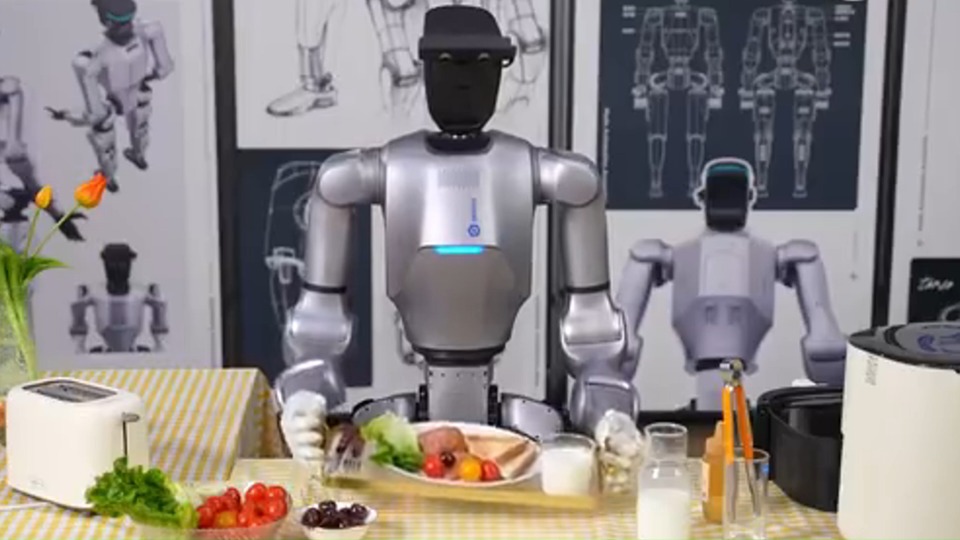 Shenzhen firm unveils the world's first full-size embodied intelligent humanoid robot