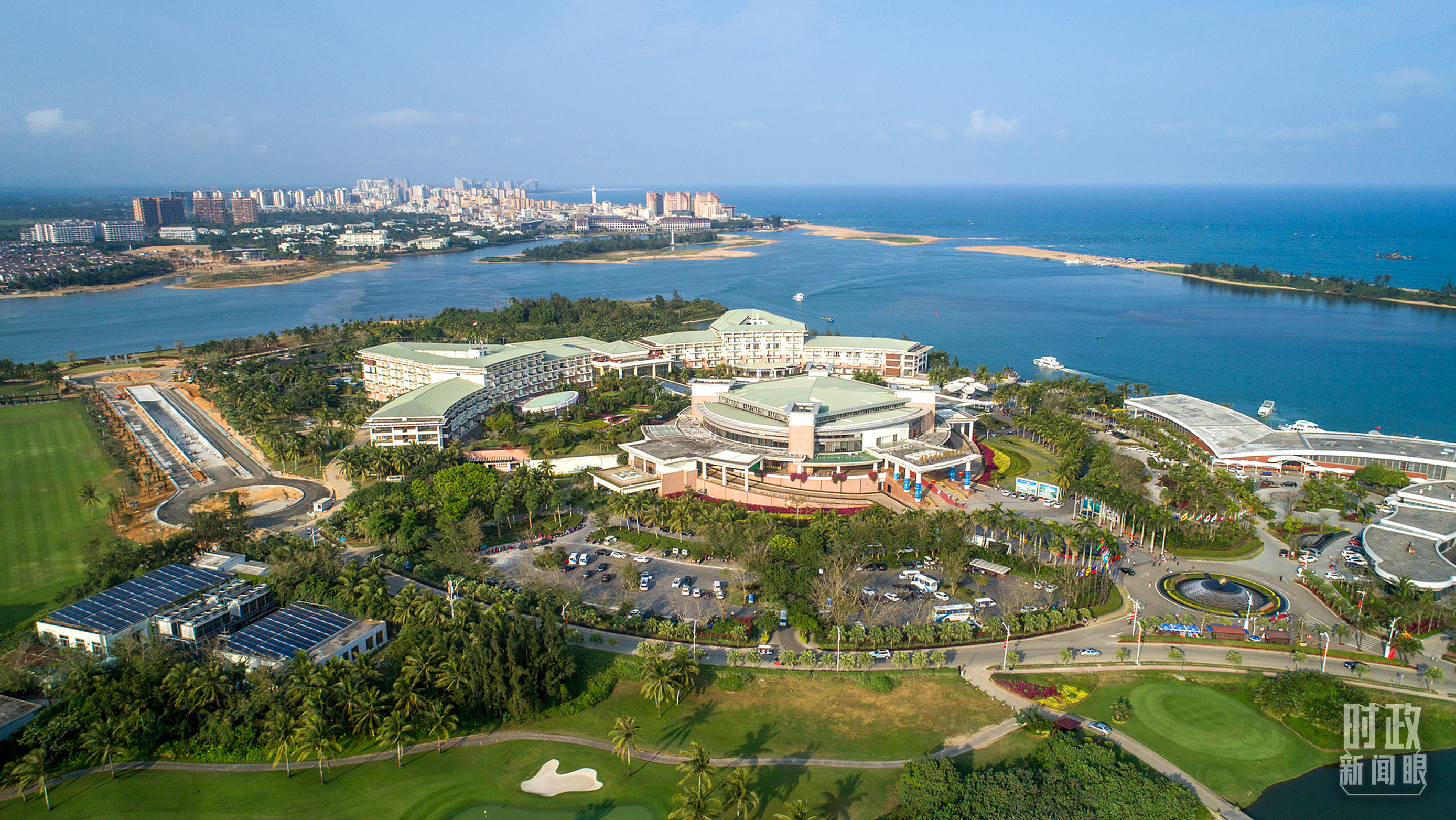 △博鳌亚洲论坛国际会议中心。（图/视觉中国）