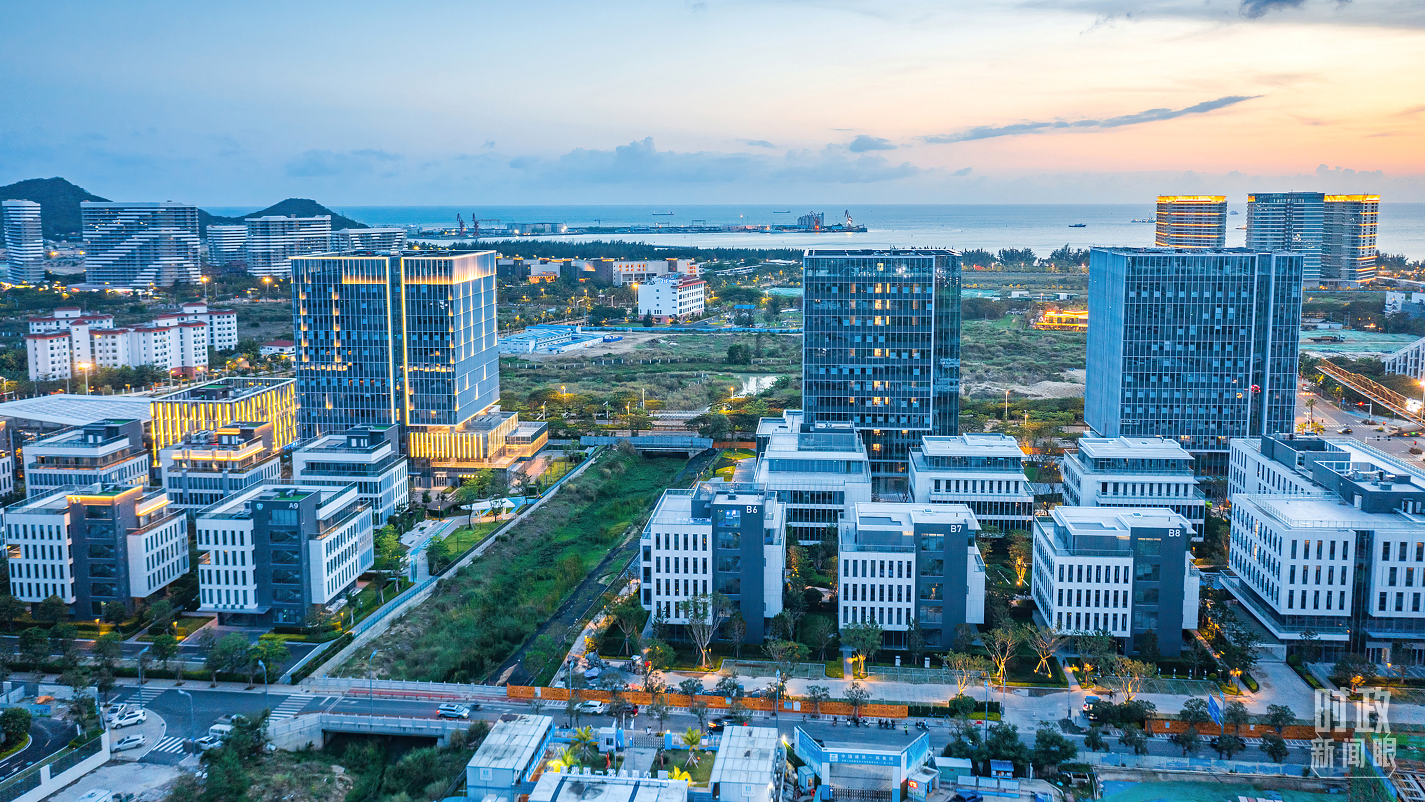 △三亚崖州湾科技城。（图/视觉中国）