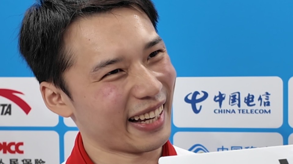 完美谢幕，享受比赛！奥运冠军陈艾森称全运将是“最后一舞”