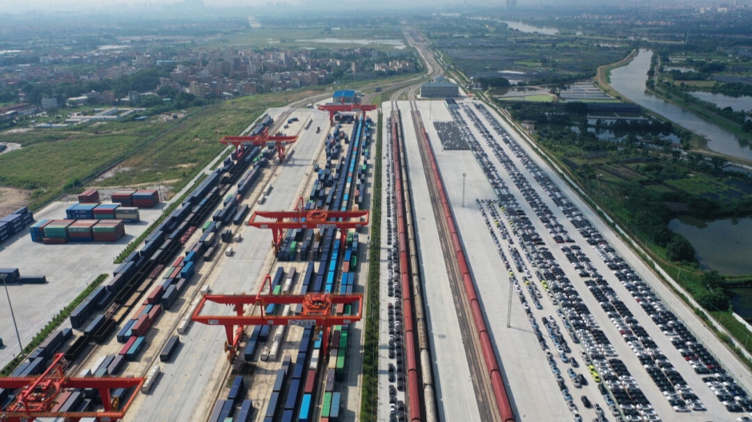 2,940 China-Europe freight trains departed from the GBA in the past decade