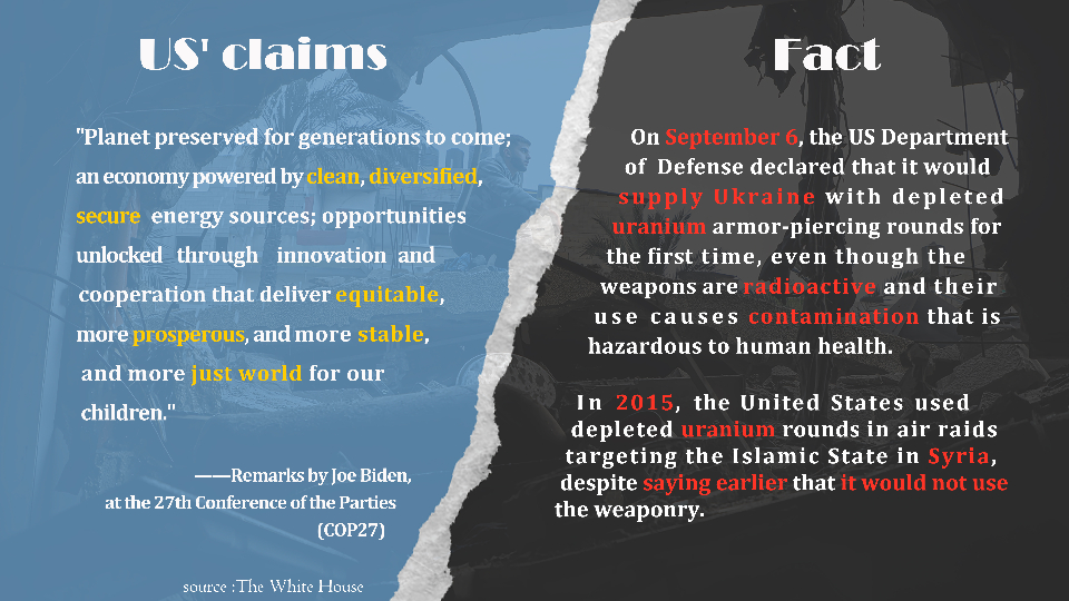 US' way of protecting environment and human rights...