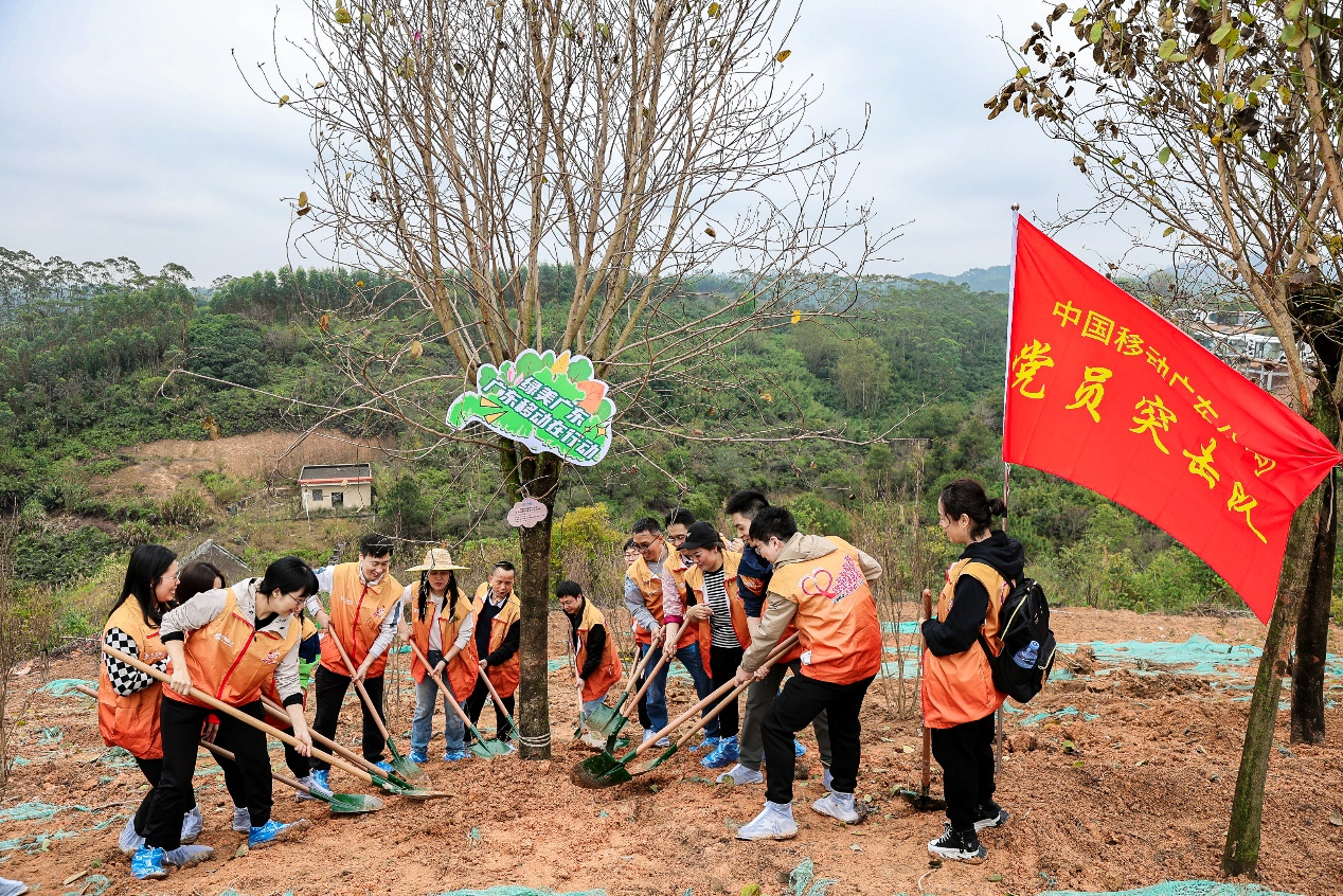 省市国资委国企代表参与植树