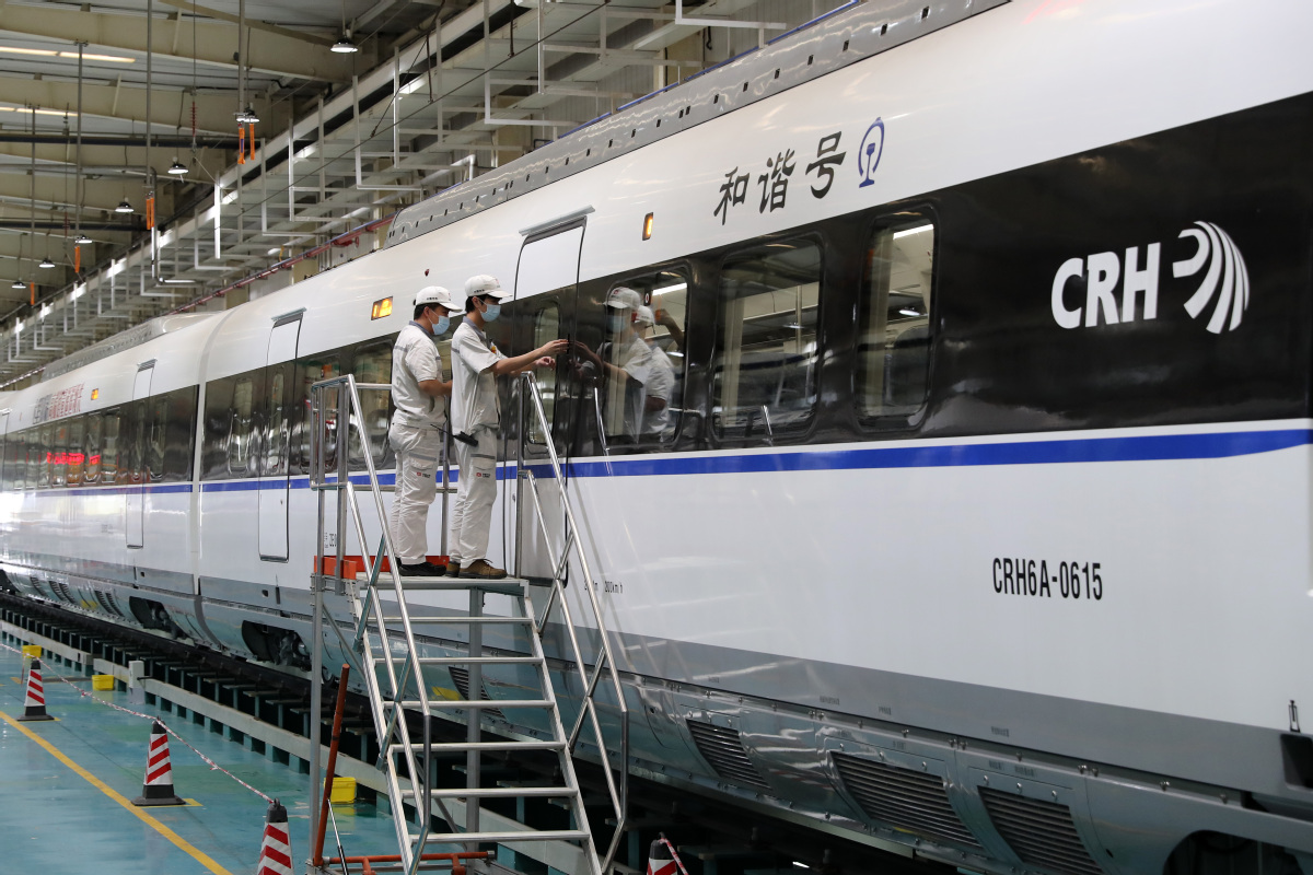 Train construction ongoing to meet Greater Bay Area demand