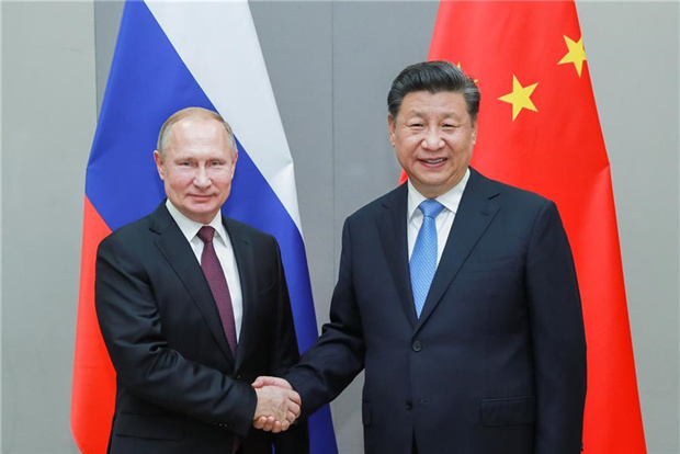 Xi calls for China-Russia ties to maintain sound momentum of development at high level