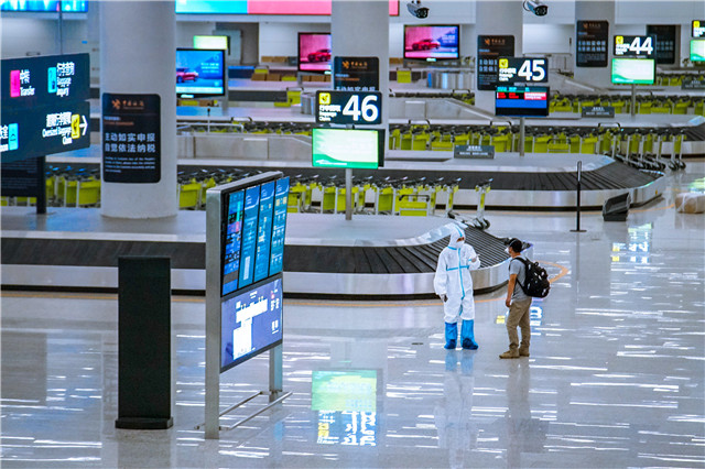 Video | At forefront of the fight against COVID-19 at Baiyun Airport