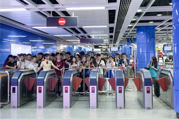 Zhujiang New Town Metro Concourse partially closes for upgrades