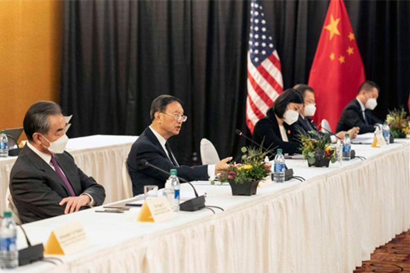 US attacks on China at dialogue 'not the way to treat guests'