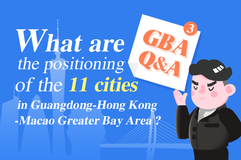 GBA Q &amp; A③ : What are the positioning of 11 cities in the Greater Bay Area?