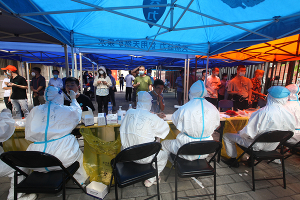 Negative nucleic acid test result in preceding 72 hours required for people leaving Guangzhou