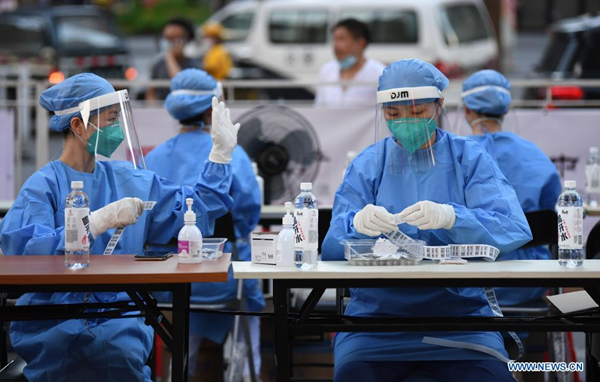 Guangdong reports 13 locally transmitted asymptomatic COVID-19 cases on May 29
