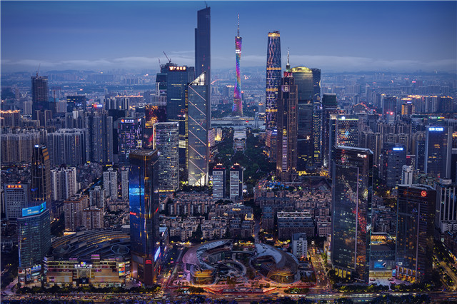 70 years of change condensed on Guangzhou's axes