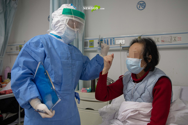 Guangdong has sent more than 1000 medical staff to Hubei province to aid the coronavirus control. (Photo: Xu Hao)