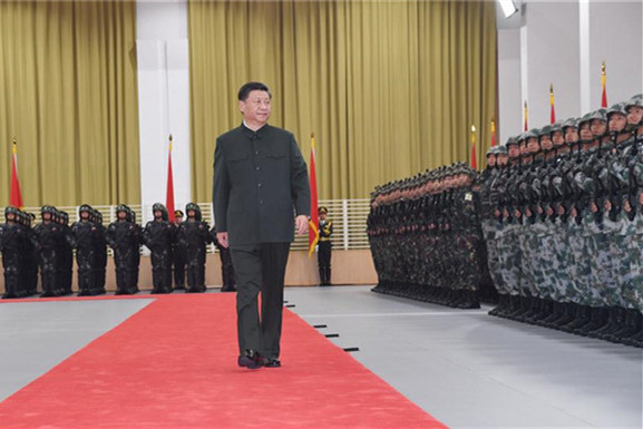 President Xi urges PLA garrison in Macao to better perform duties