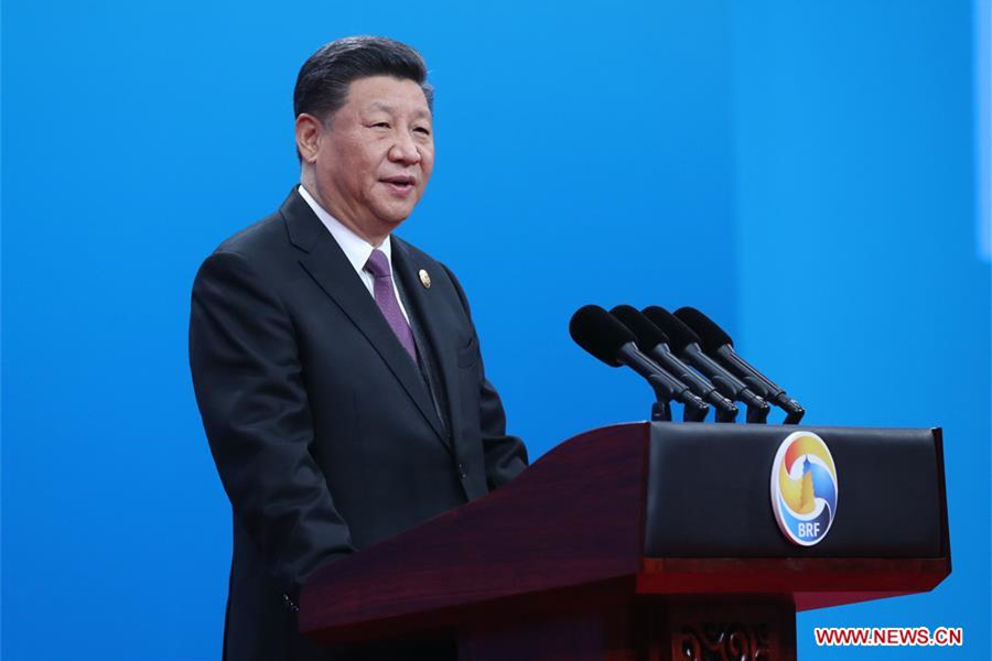 President Xi delivers keynote speech at 2nd Belt and Road Forum for International Cooperation