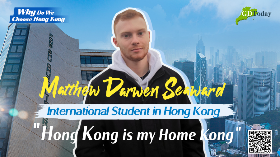"Hong Kong is my Home Kong": Matthew Darwen Seaward, International Student at HKBU