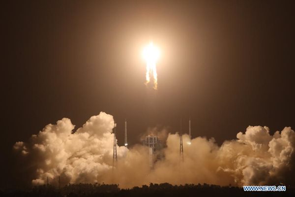 China launches Chang'e-5 to collect, return moon samples