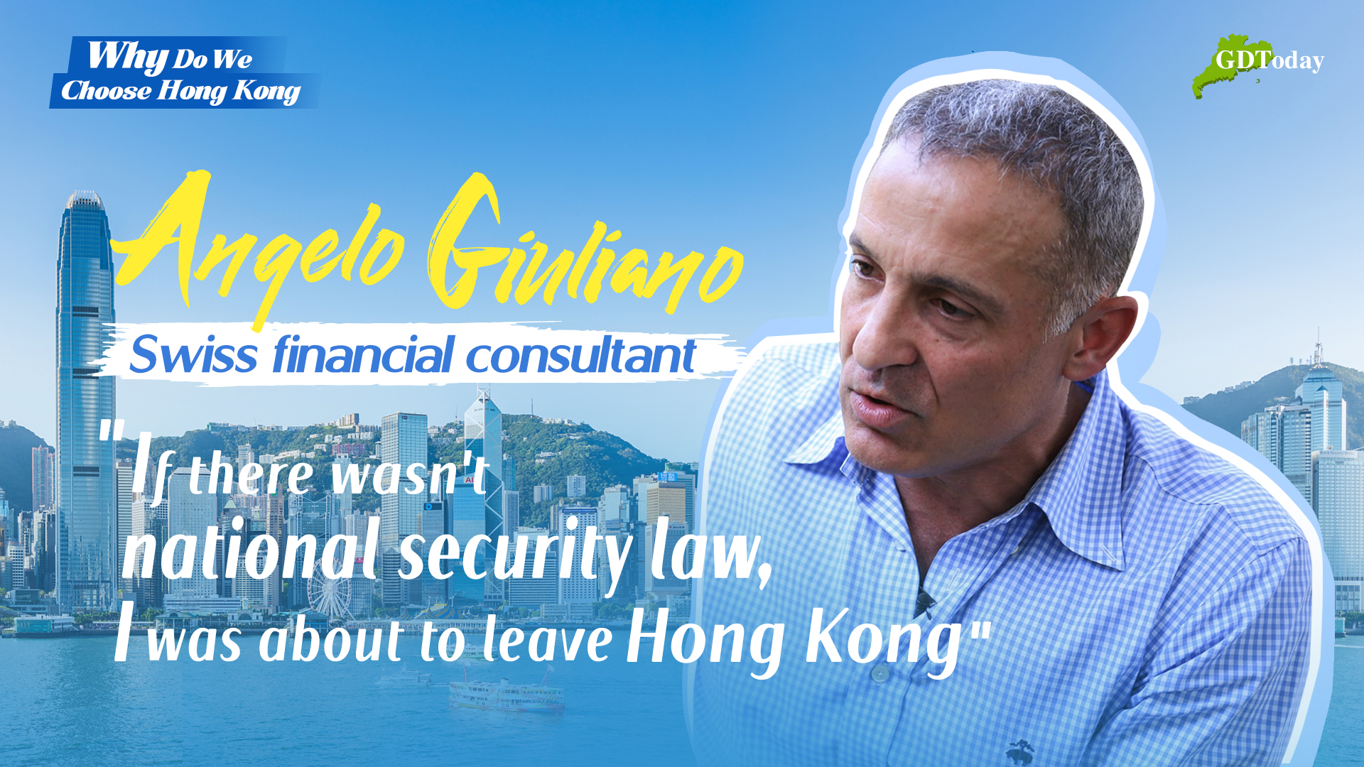 If there wasn’t national security law, I was about to leave Hong Kong: Swiss businessman