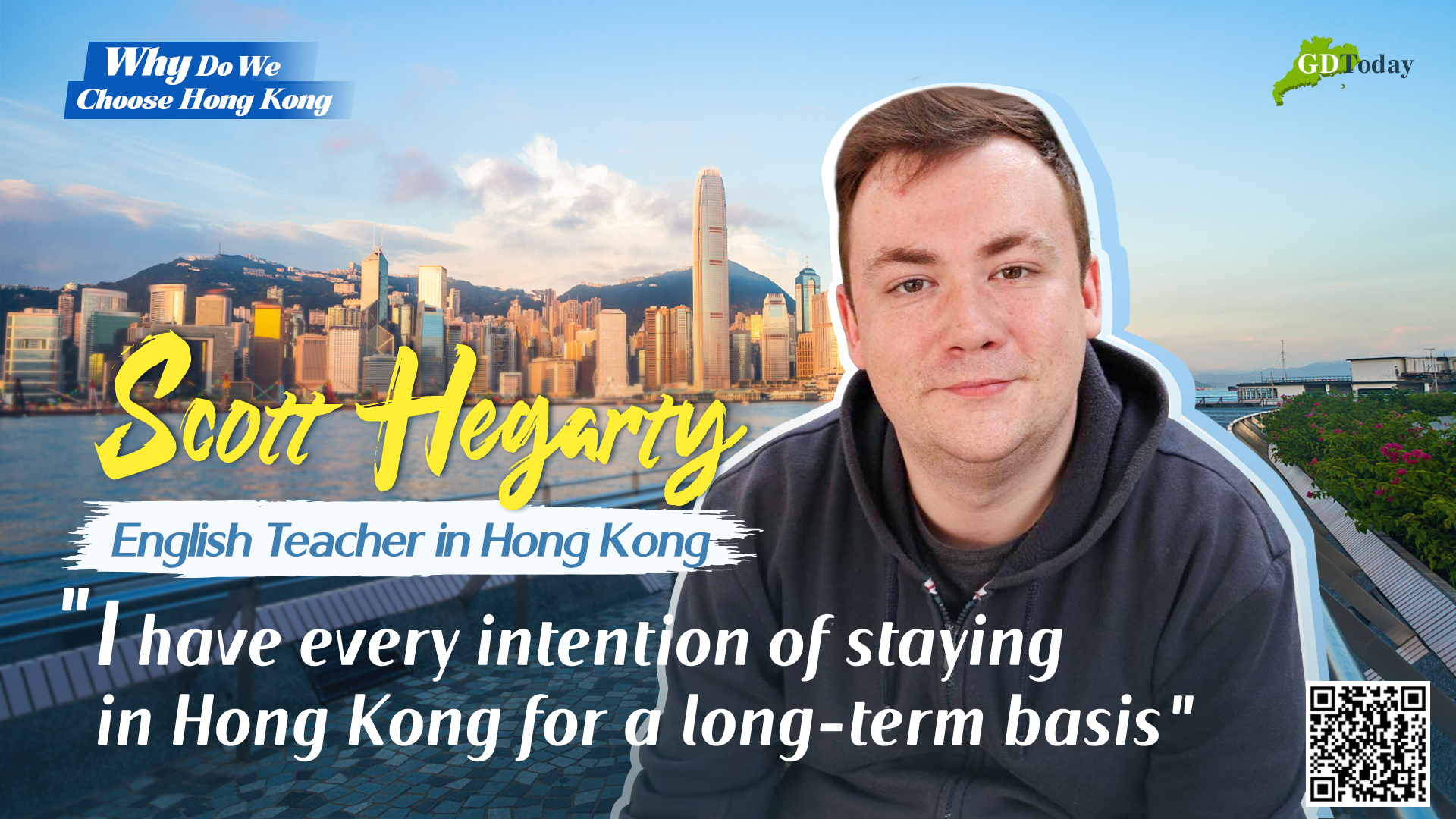National security law brings stability and development back to Hong Kong: British teacher Scott Hegarty
