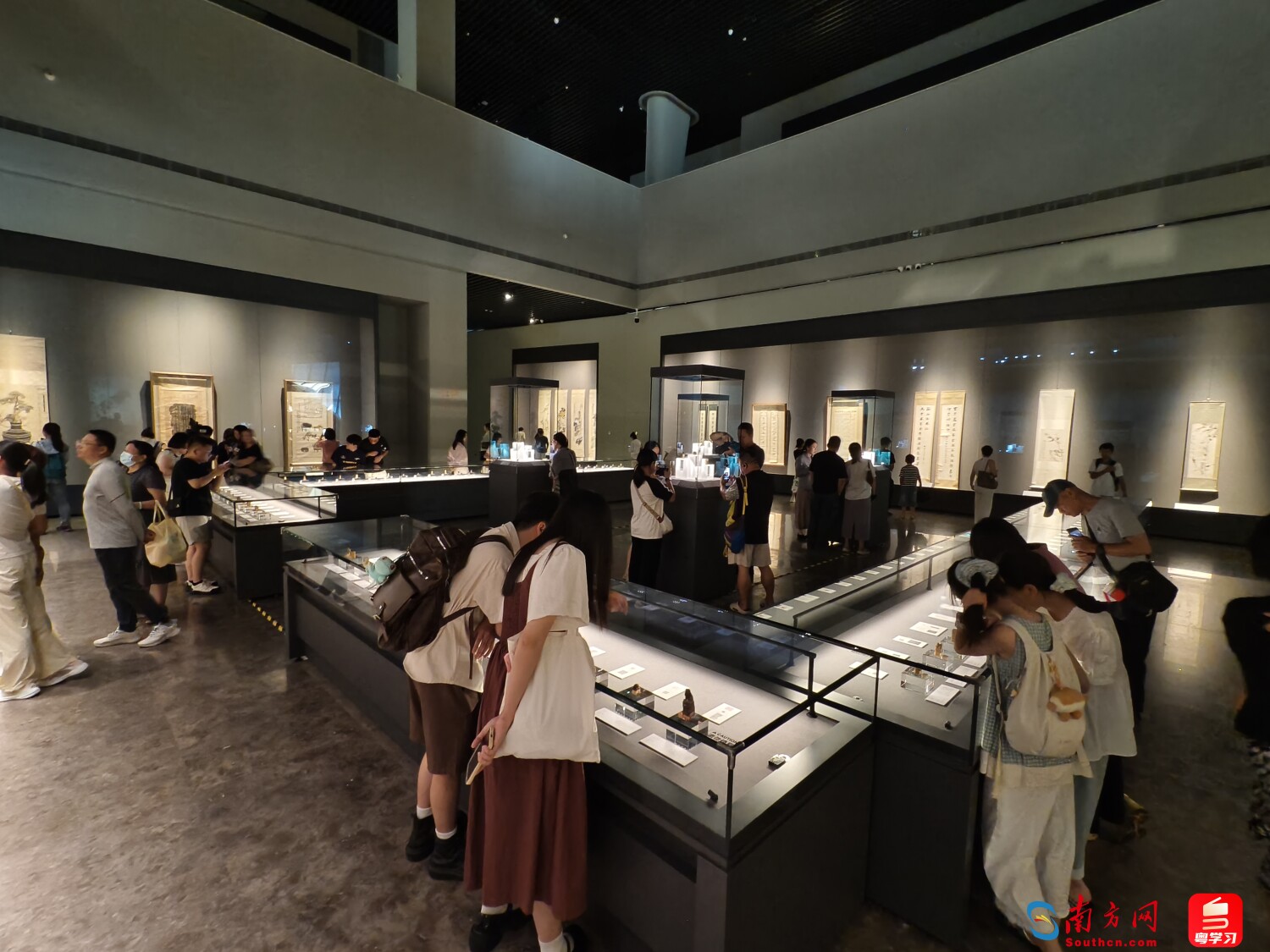 西泠印社社藏金石书画精品展现场