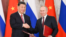 习近平同俄罗斯总统普京举行会谈 习近平同俄罗斯总统普京举行会谈