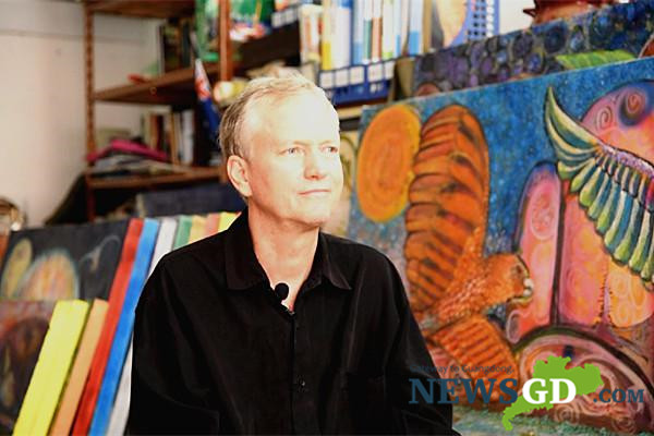 Guangzhou’s color through the eyes of an Australian artist 澳大利亚艺术家笔下的“广州色彩”