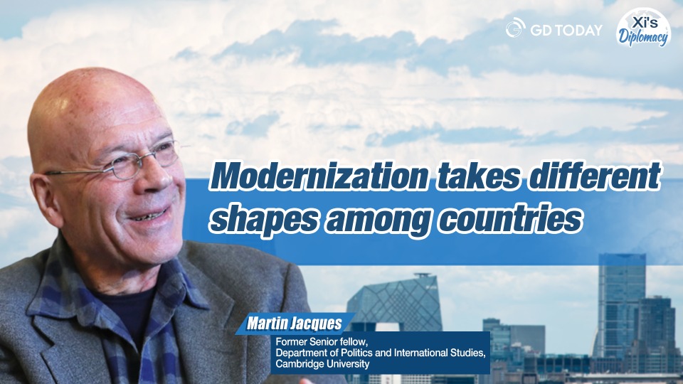 ​Modernization takes different shapes among countries: Martin Jacques