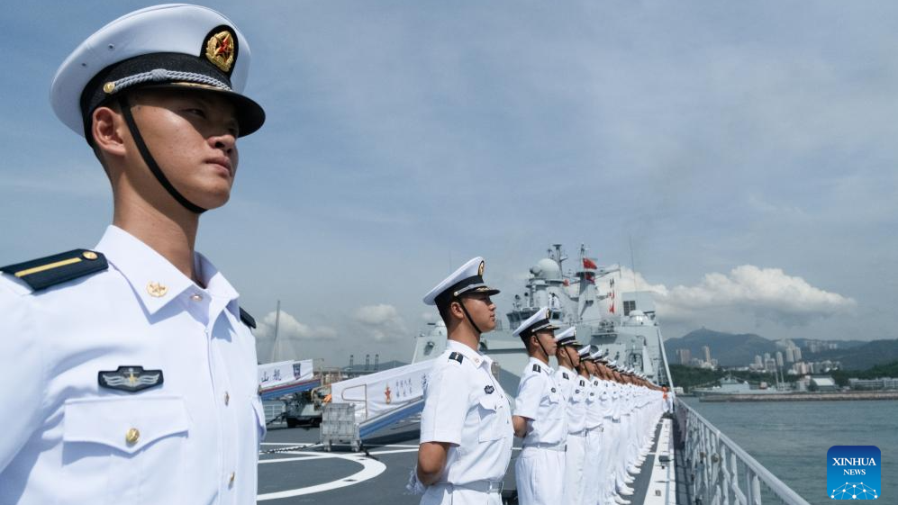 PLA Navy ships depart HKSAR after open ship events
