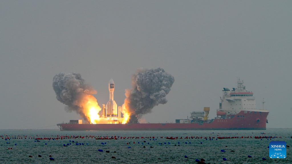 China launches Gravity-1 rocket from sea