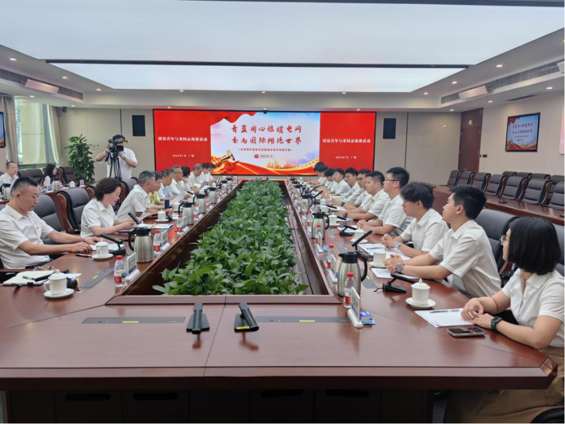 青马学员参与“银耀南网，青蓝同心”离退休技术专家访谈会