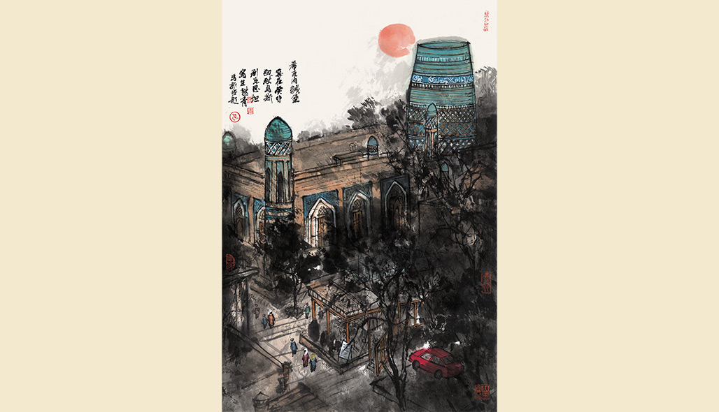 李然青《希瓦内城堡》