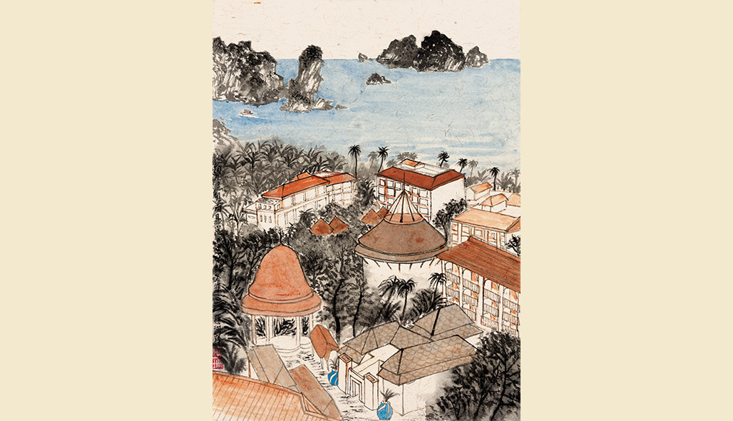赵珊《奥南海湾》