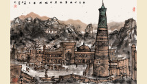 谭晓明《希瓦古城暮色》 谭晓明《希瓦古城暮色》