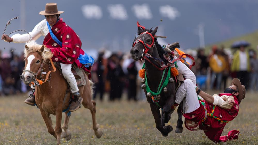 Horse racing event kicks off in SW China's Sichuan