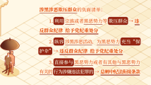 涉黑涉恶欺压群众的处分规定 涉黑涉恶欺压群众的处分规定