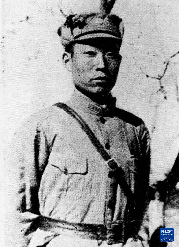 这是赵登禹像(资料照片)。 新华社发