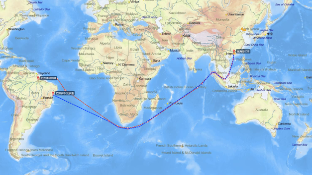 Zhuhai Gaolan Port to Brazil direct shipping route to launch in April