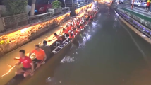 水上“技术流”!在这里龙舟也能“漂移”→ 水上“技术流”!在这里龙舟也能“漂移”→