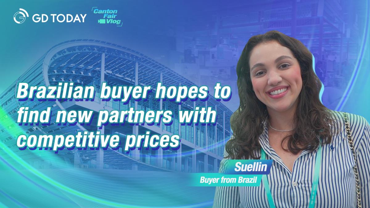 Canton Fair Vlog | Brazilian buyer hopes to find new partners with