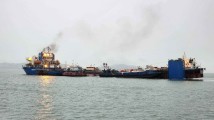 六艘工程船上海“组团”出境 将赴泰国参与基建 六艘工程船上海“组团”出境 将赴泰国参与基建