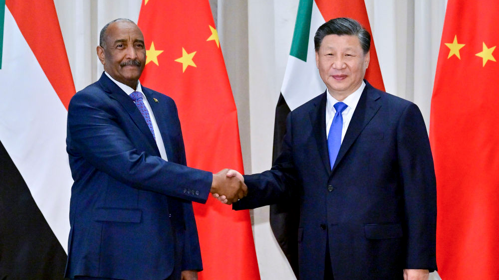 习近平会见苏丹主权委员会主席布尔汉