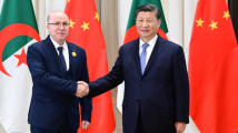 习近平会见阿尔及利亚总理阿卜杜拉赫曼 习近平会见阿尔及利亚总理阿卜杜拉赫曼