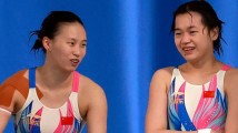 第三金!全红婵/陈芋汐夺得世界杯总决赛女双10米跳台冠军 第三金!全红婵/陈芋汐夺得世界杯总决赛女双10米跳台冠军