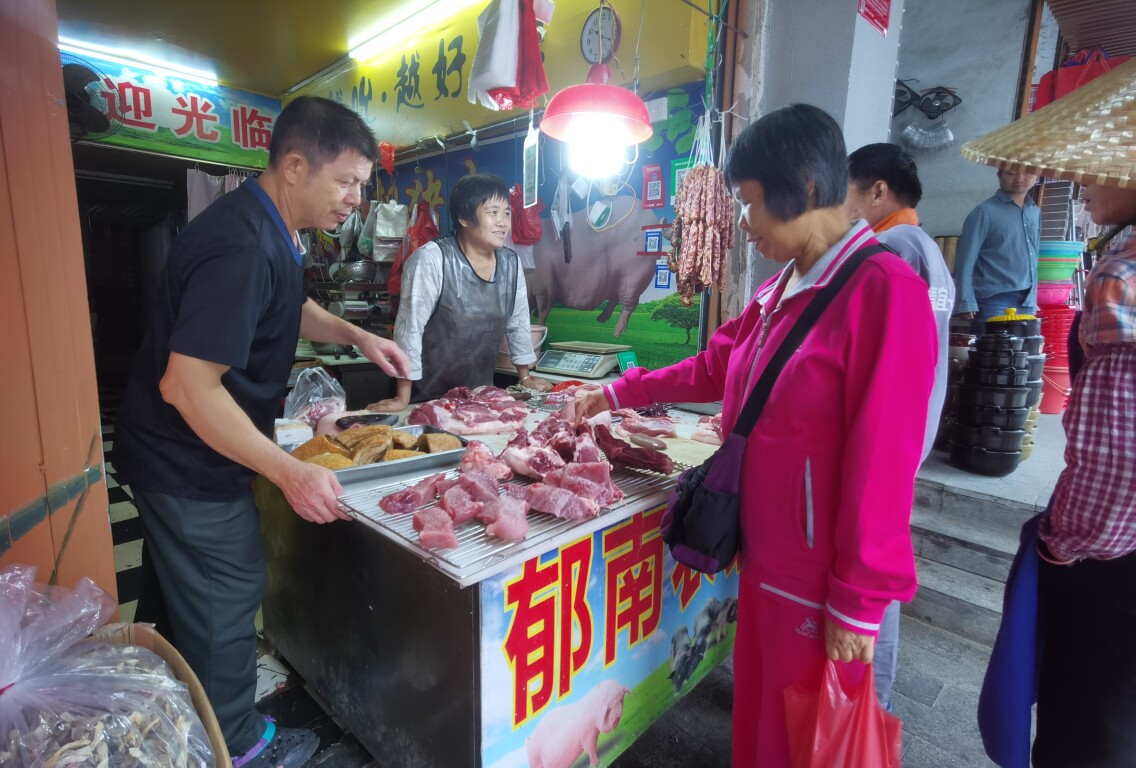 云城区东街的猪肉品牌是如何练成的