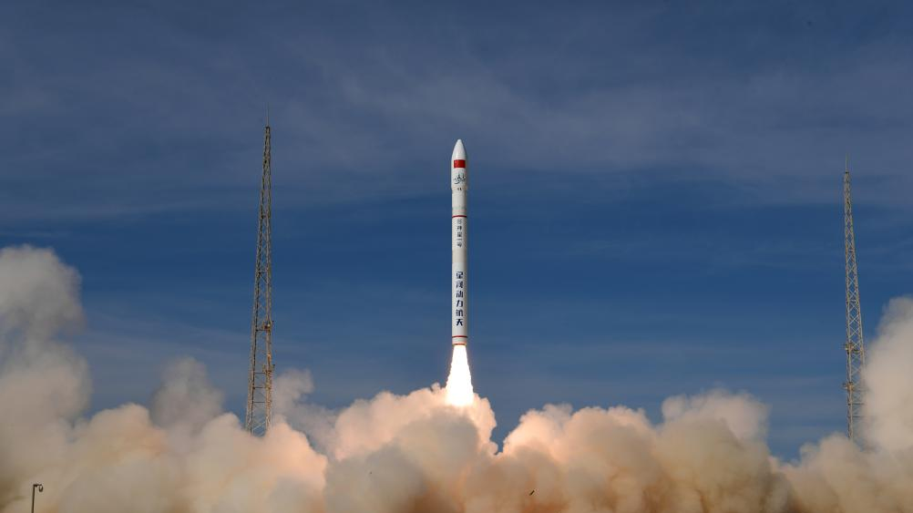 China launches 8 new satellites