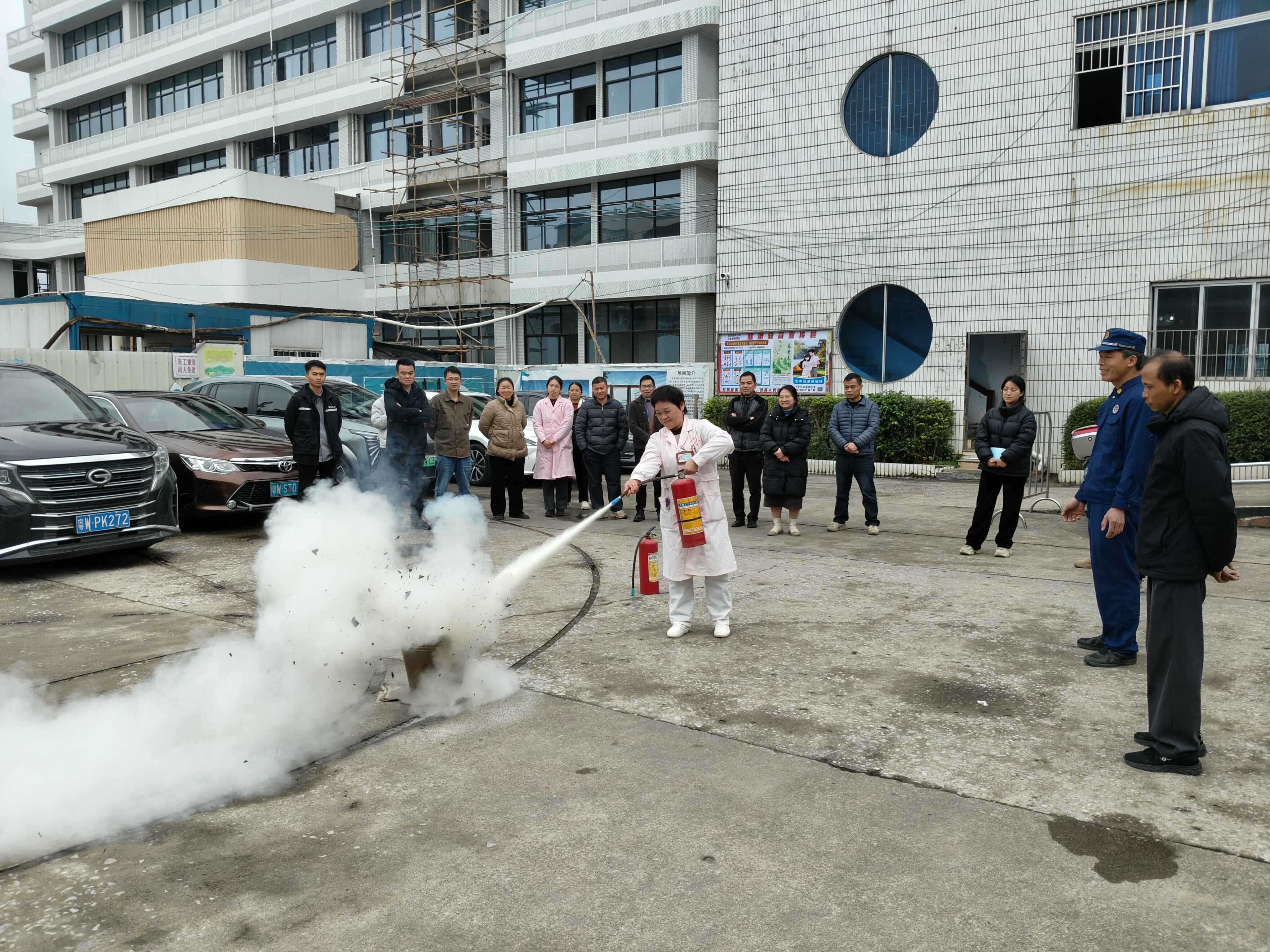云安区富林镇开展防灾减灾救灾宣传暨消防应急演练活动